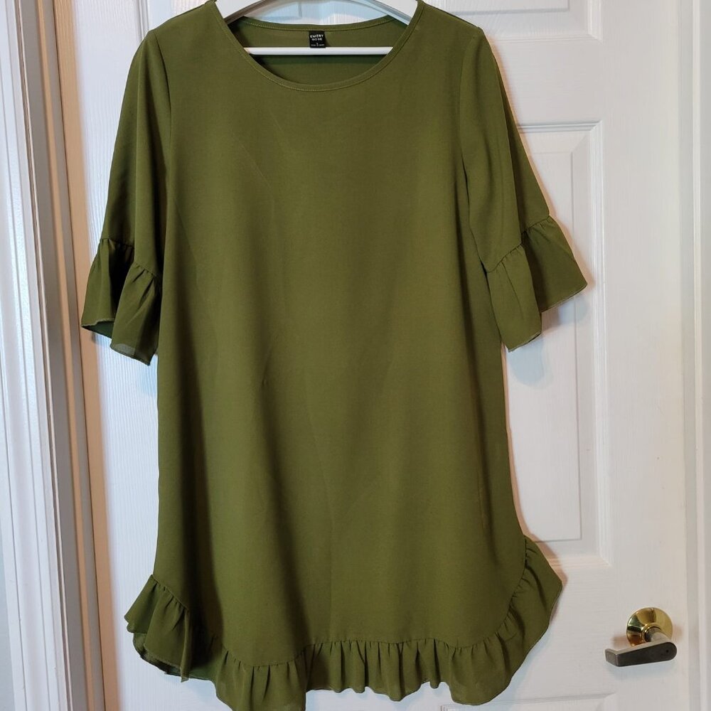 Casual Dress - used- size L